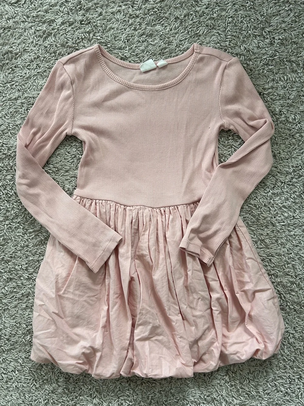 Gap Kids XS pale pink bubble dress